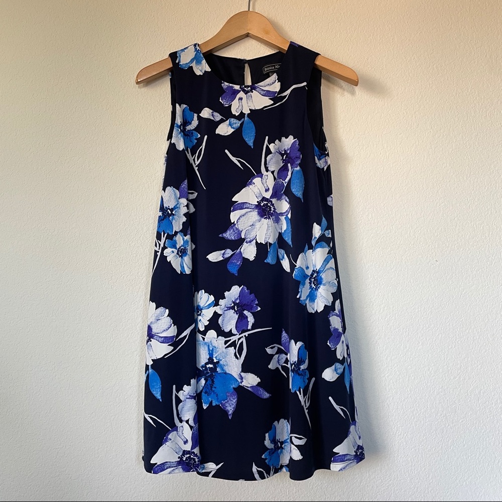 Blue Floral Dress